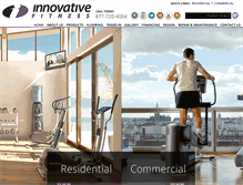 Tablet Screenshot of innovativefit.com